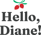 Hello, Diane! Logo