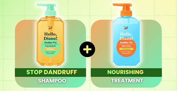 Hello Diane Stop Dandruff Shampoo, Nourishing Treatment